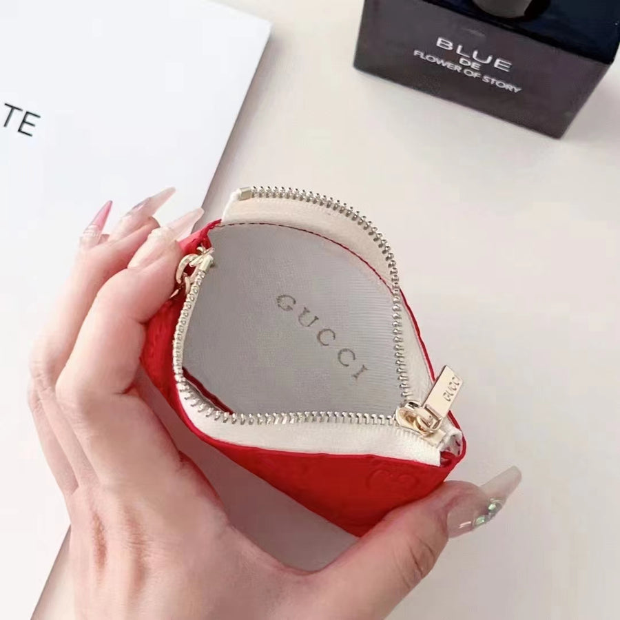 Style Embossed Keychain Wallet