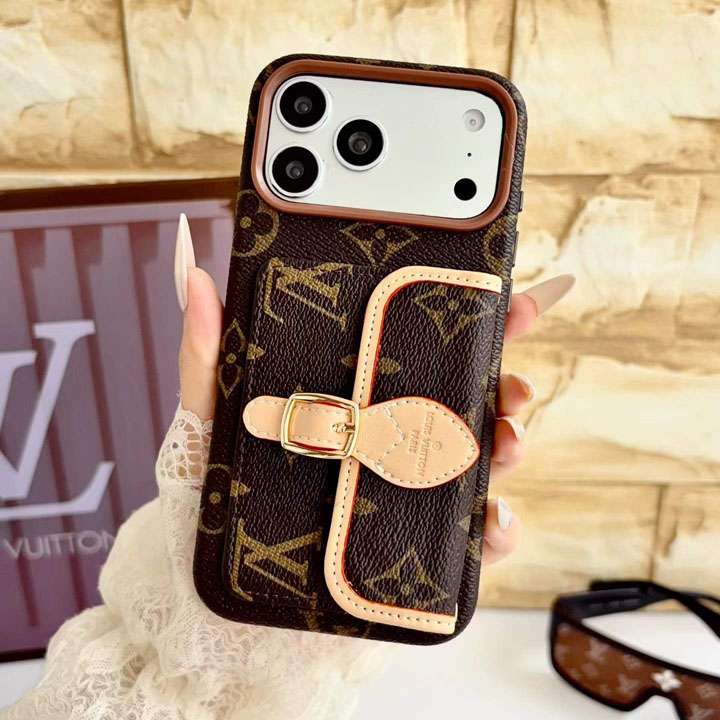 LV Monogram Luxury Case With Chain for iPhone 12-18 Pro & Pro Max