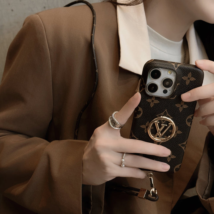 NEW DESIGN CASE WITH CHAIN FOR IPHONE 16 15 14 Roxy New 2