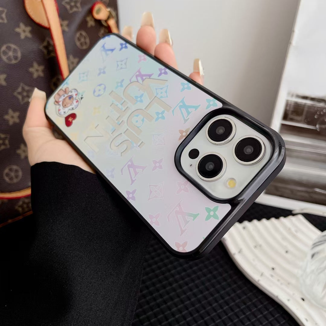 Classic Mono Full Cover iPhone Case