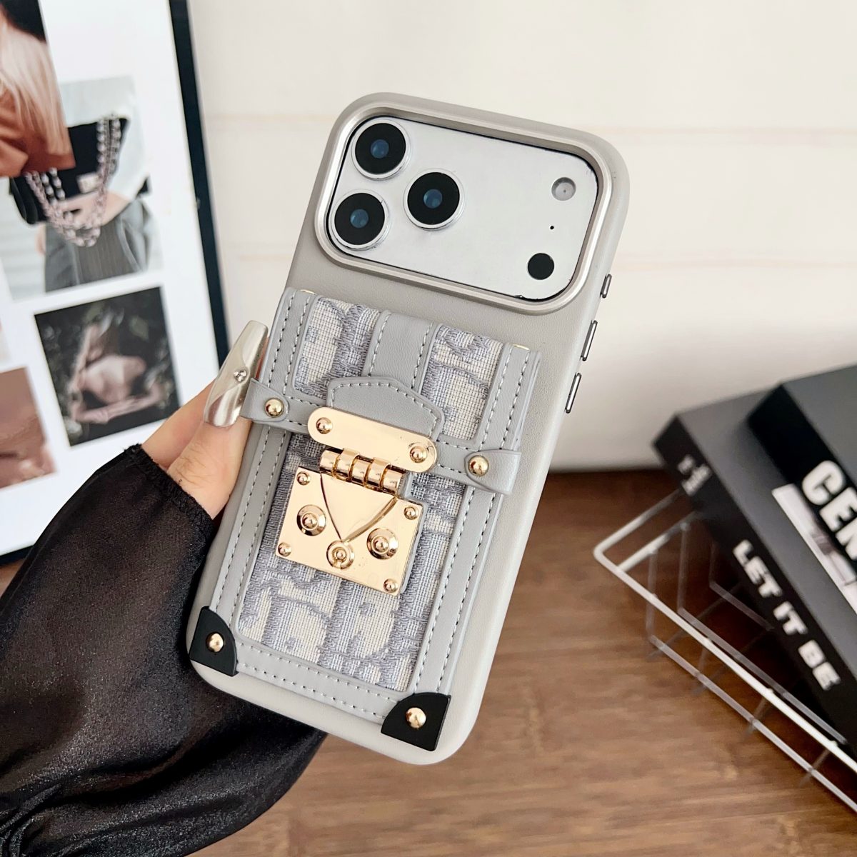 Fashion Dior Crossbody Phone Case iPhone 13-18 Series