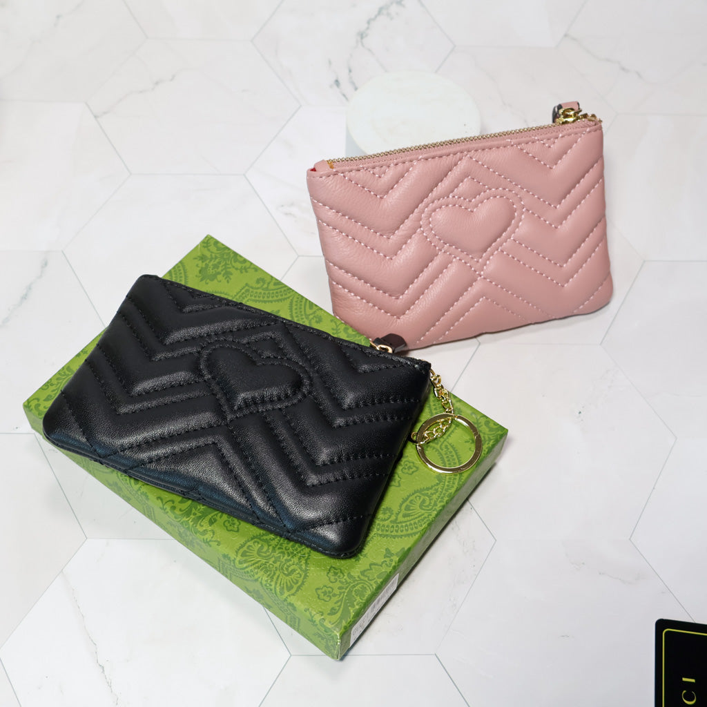 Marmont Zipper Mini Wallet Card Holder