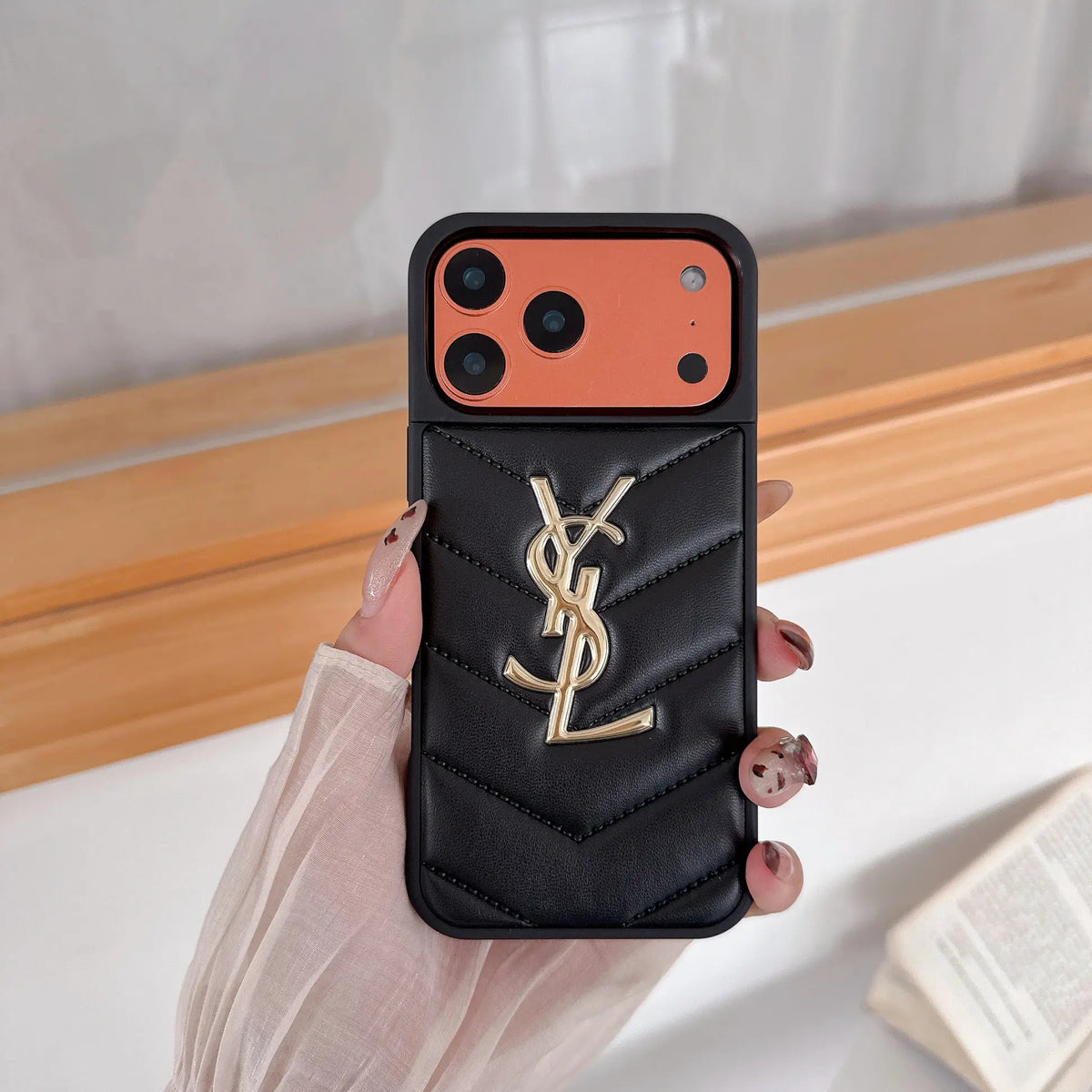 Premium YSL iPhone Case For iPhone 13-18 Pro & Pro Max