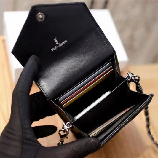 Elegant GG genuine leather crossbody bag