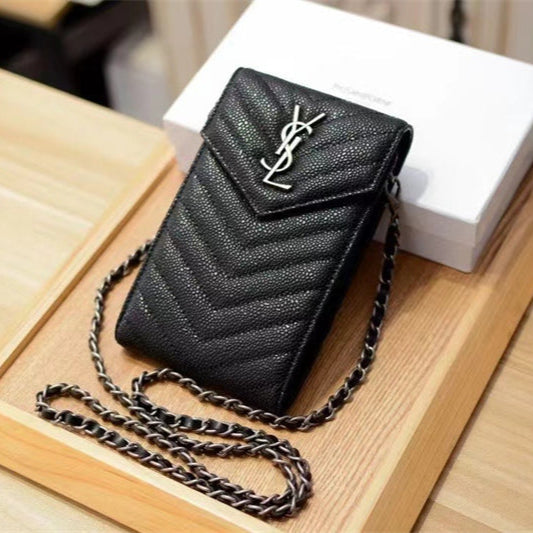 Elegant GG genuine leather crossbody bag