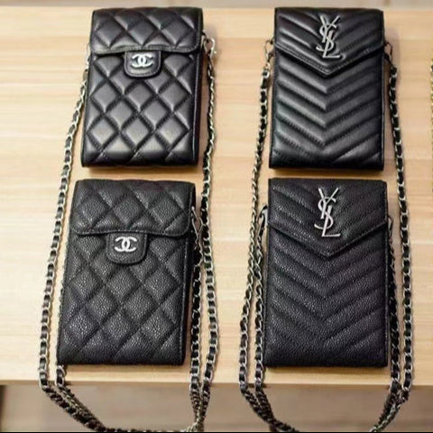 Elegant GG genuine leather crossbody bag