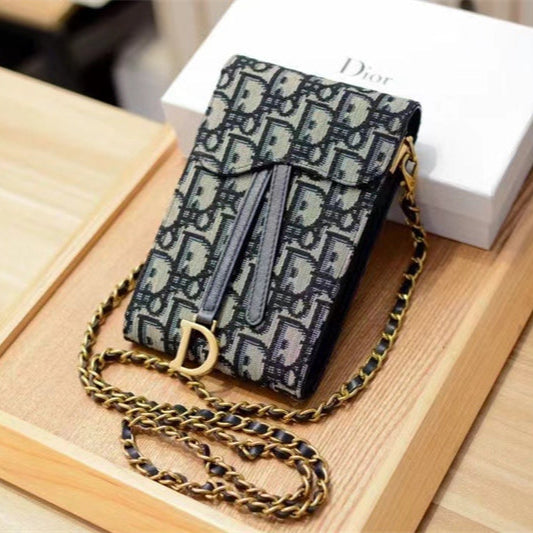 Elegant GG genuine leather crossbody bag