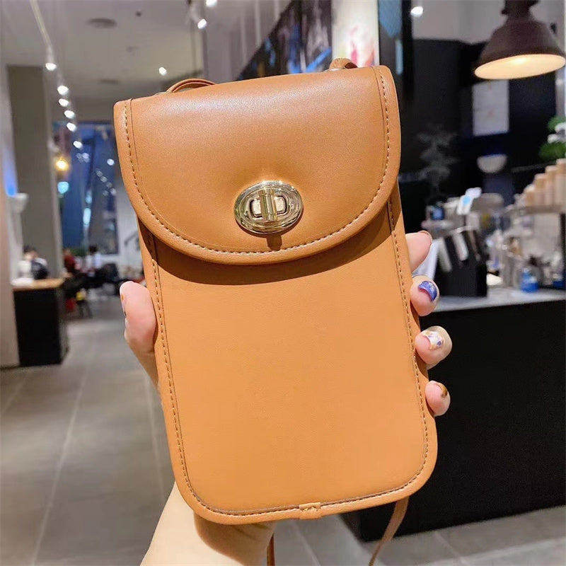 Elegant Coach genuine leather crossbody bag