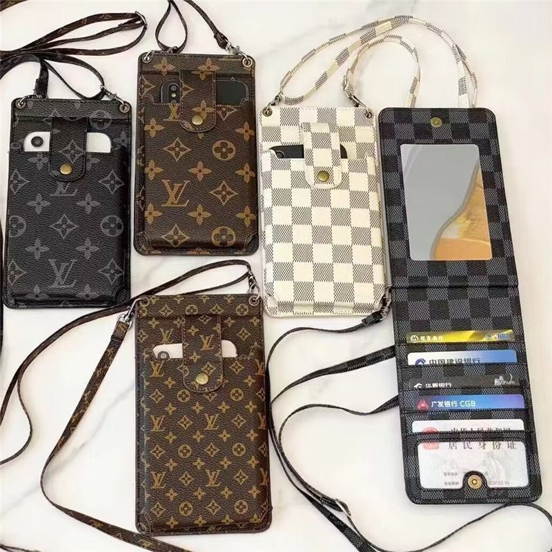 Elegant LV genuine leather crossbody bag