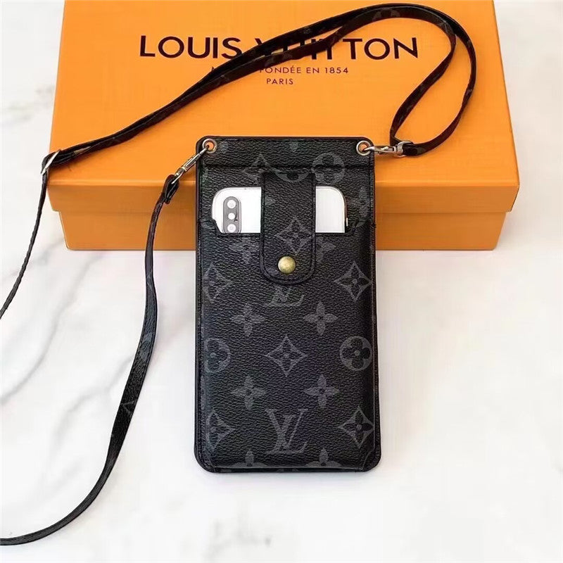 Elegant LV genuine leather crossbody bag