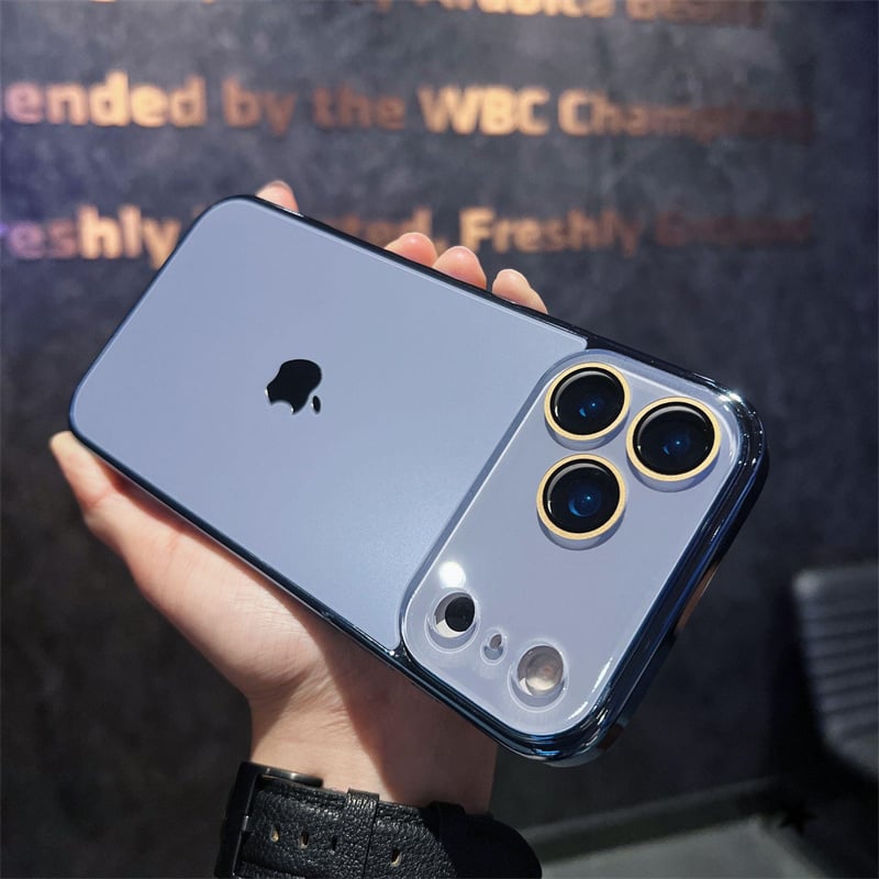 Glass Camera Lens Shell Case For iPhone 17 / 16 / 15