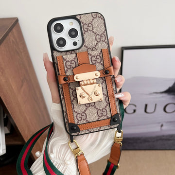 CARD BAG CHAIN CLASSIC IPHONE CASE
