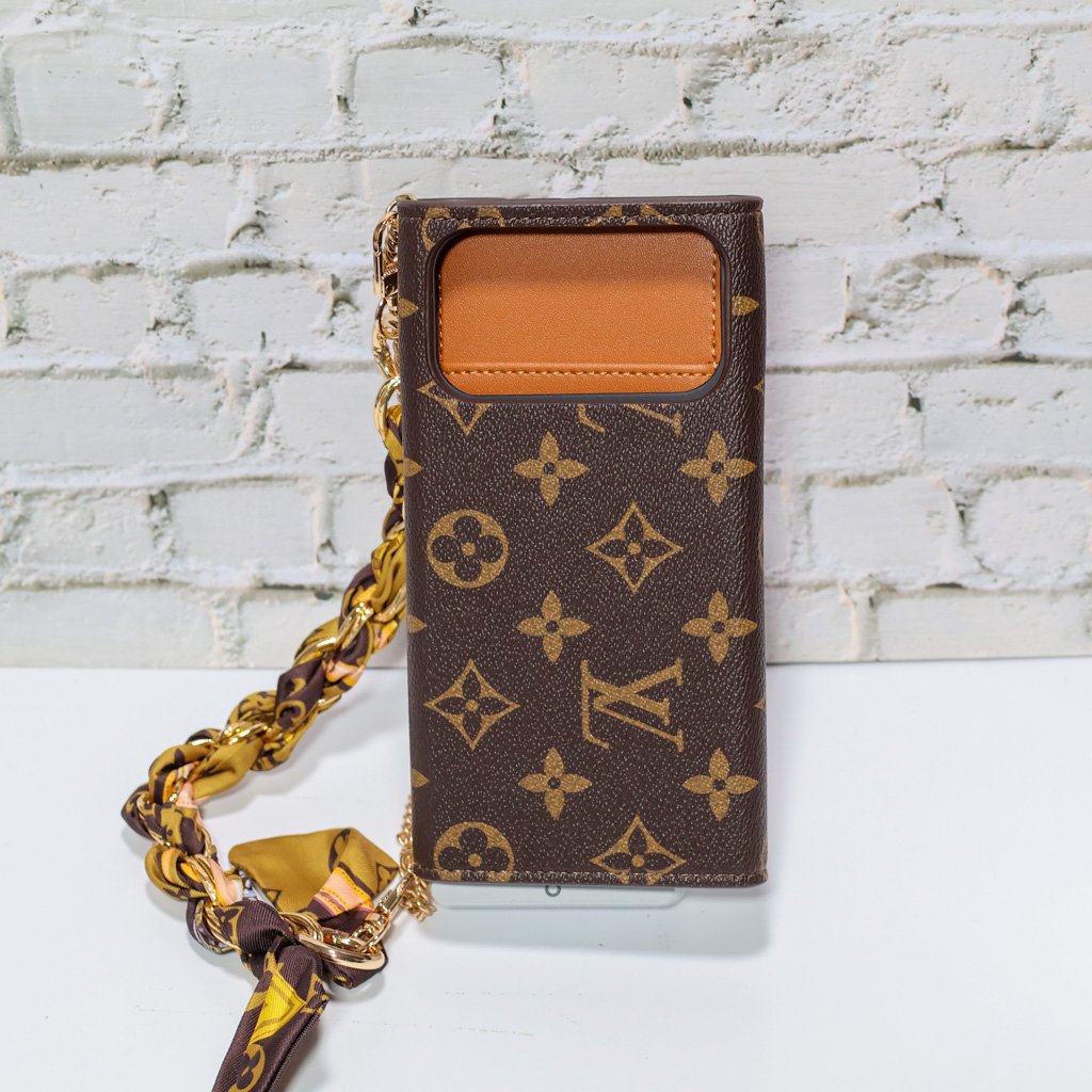 Luxury Wallet Phone Case Card Holder For iPhone 12-17
