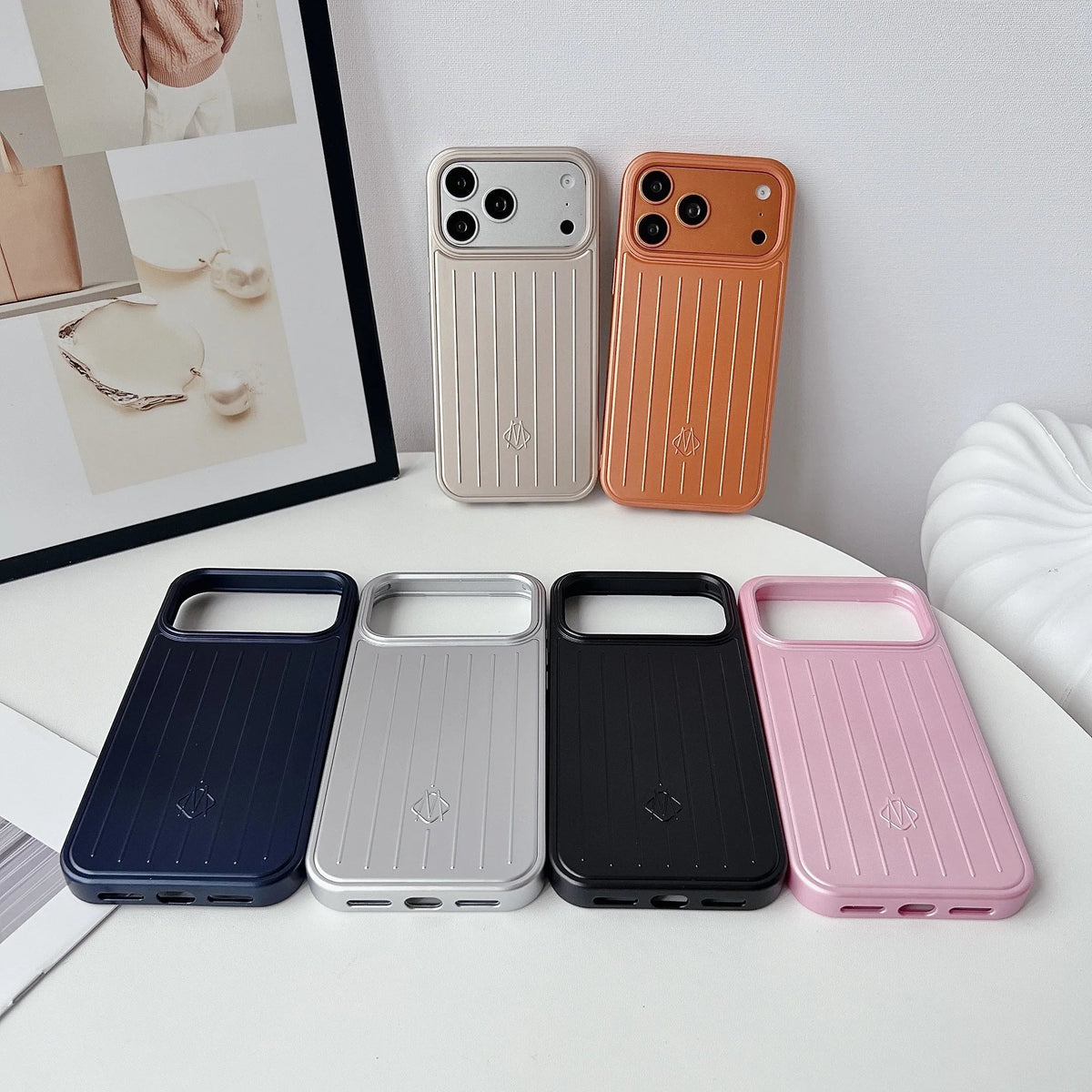 Luxury RM aluminum Phone Case for iPhone 13-18 Pro & Pro Max