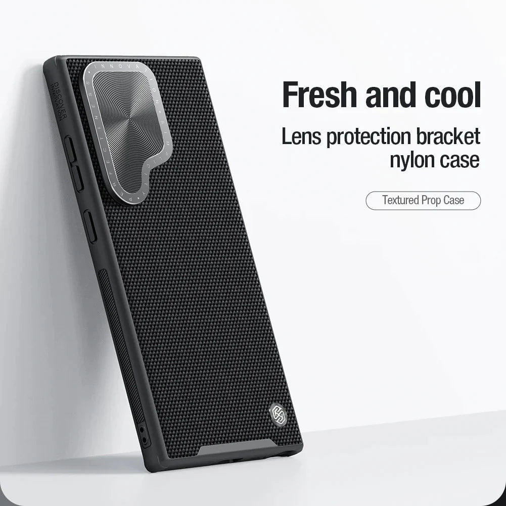 Magsafe Case Nillkin Textured Nylon Fiber Magnetic CaseFor Samsung S24 Series