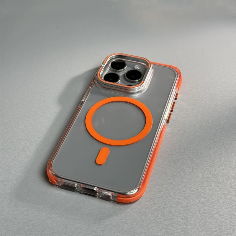 Magsafe Invisible Stand Phone Case For iPhone 16 / 15 / 14