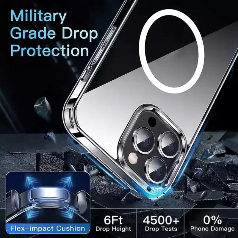 Clear Magsafe Cover for Iphone 16 15 14