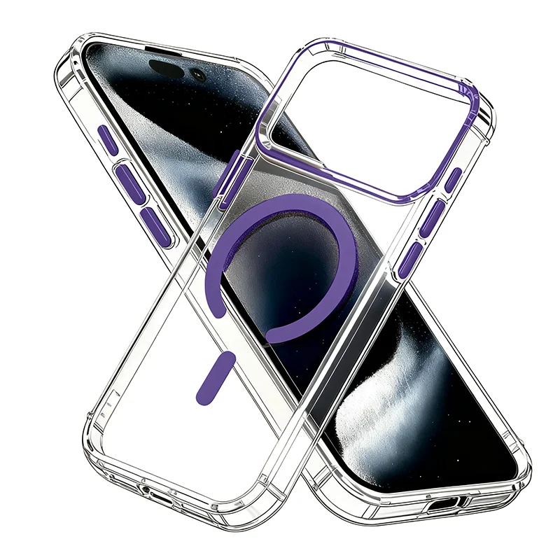 Ultra Slim Luxury Magnetic Shockproof Phone For Magsafe Phone Case For iPhone 17 / 16 / 15 / 14