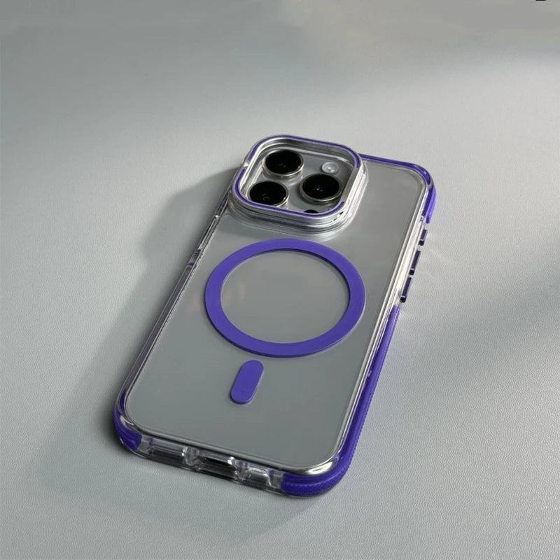 Magsafe Invisible Stand Phone Case For iPhone 16 / 15 / 14