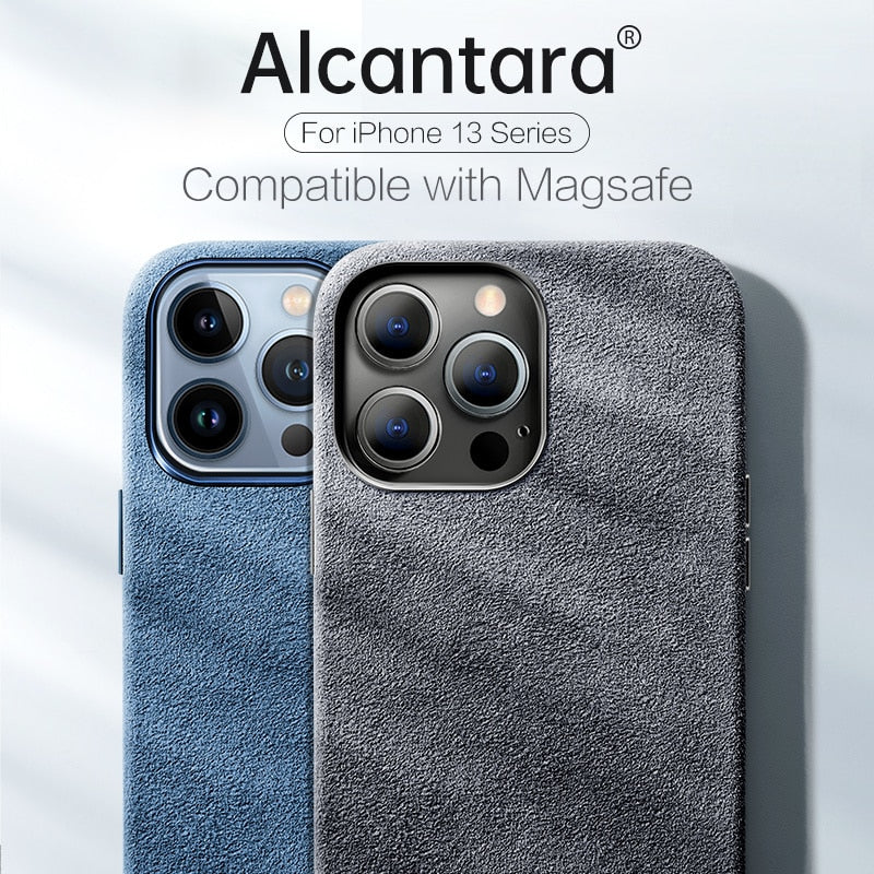 Magsafe Wireless Charger Leather Cover Genuine for iPhone 14 /13/12