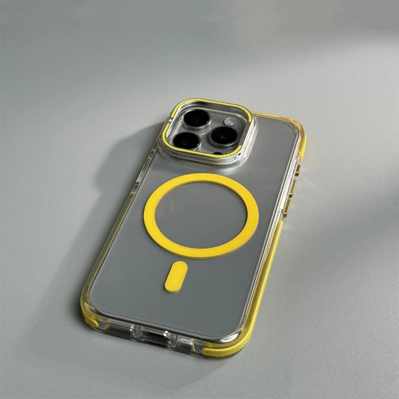 Magsafe Invisible Stand Phone Case For iPhone 16 / 15 / 14