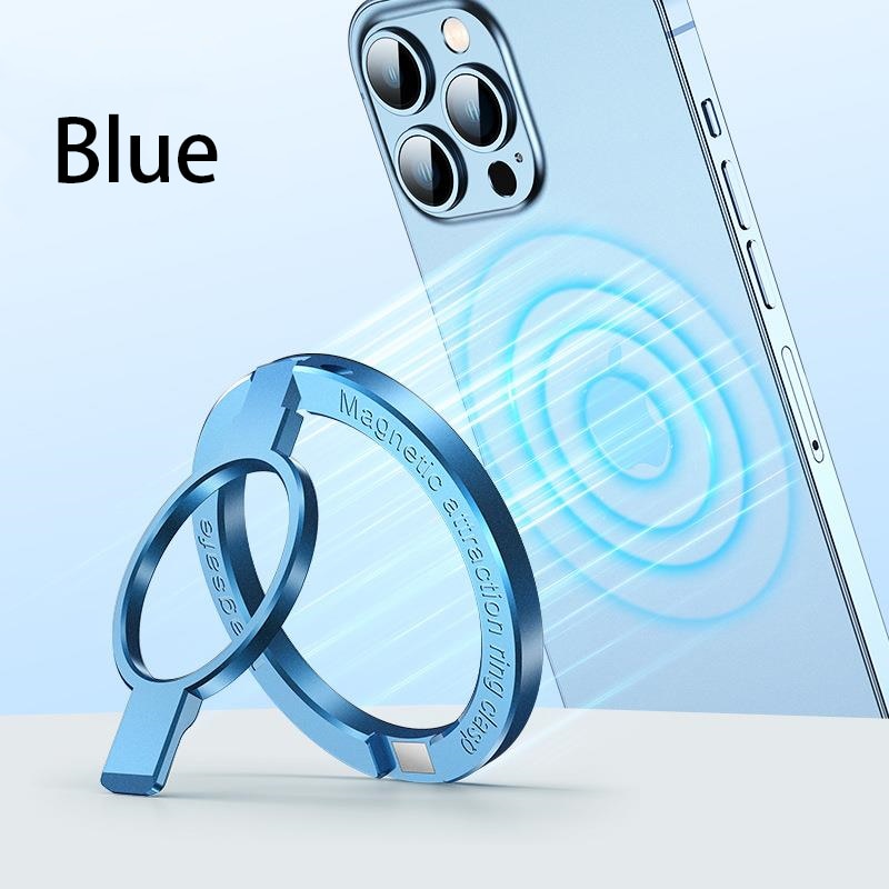 Magnetic Cell Phone Ring Holder MagSafe Removable For iPhone 14 13 - theroxymob