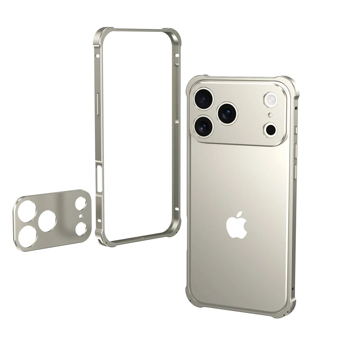 Metal Bumper Case Alloy Lens Strong Anti-Fall Heat Dissipation Cover For iPhone 17 Series