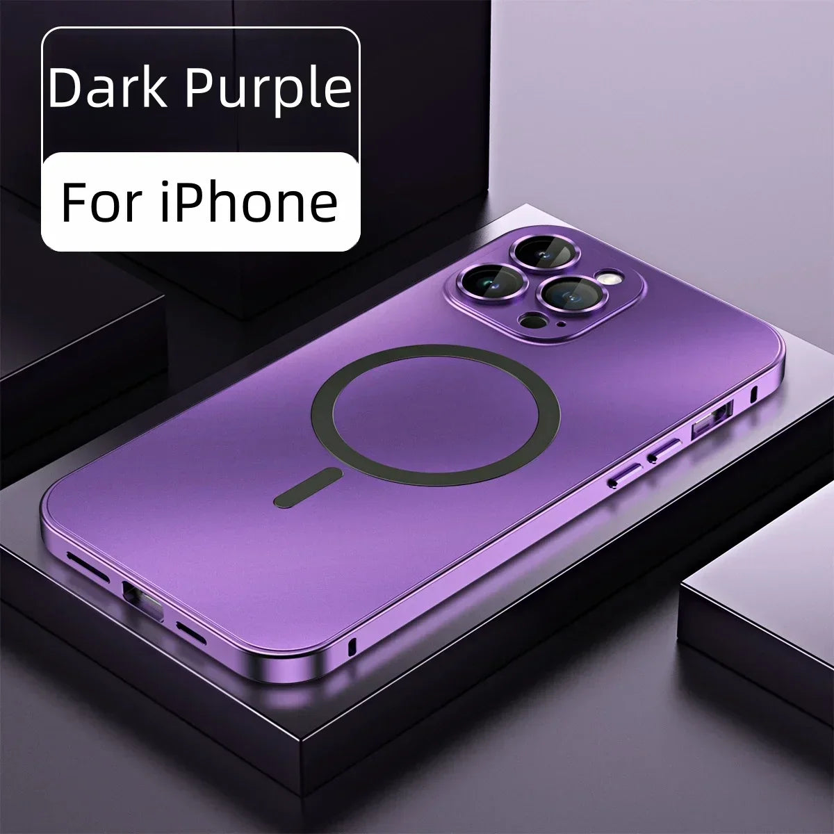 Aluminum Metal MagSafe Case For iPhone 16 15 14