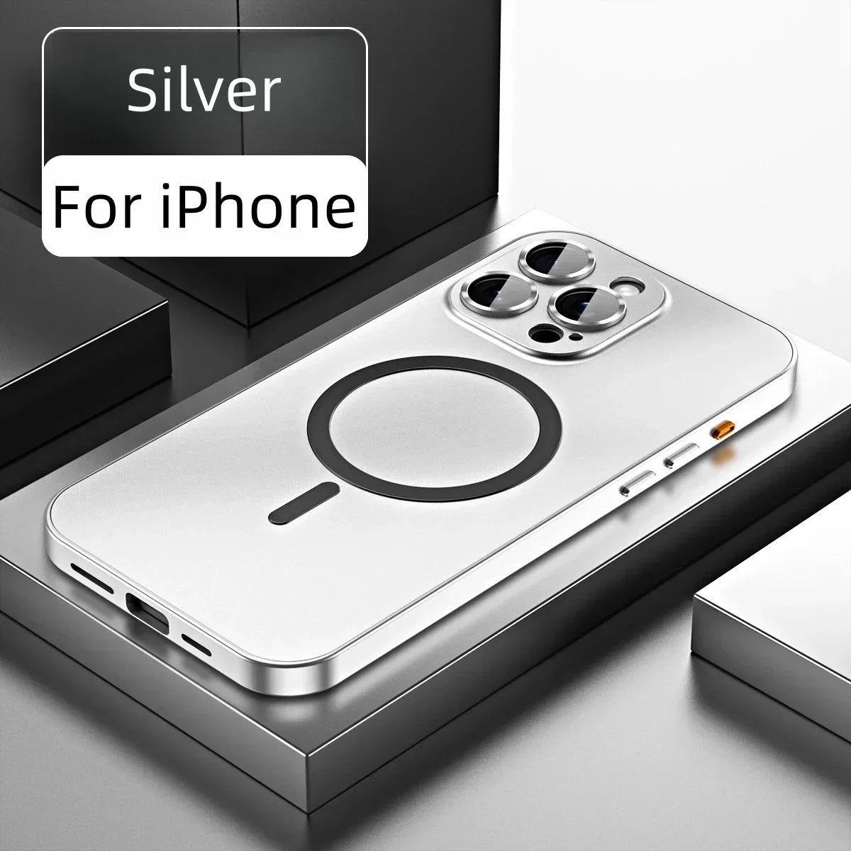 Aluminum Metal MagSafe Case For iPhone 16 15 14