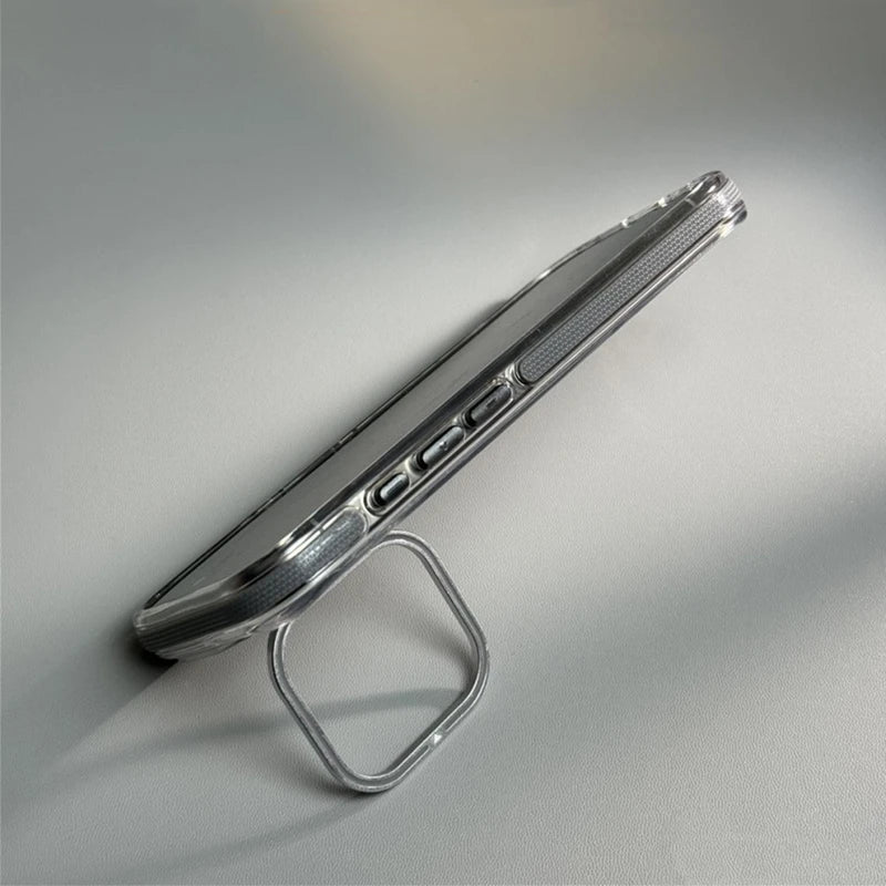 Magsafe Invisible Stand Phone Case For iPhone 16 / 15 / 14