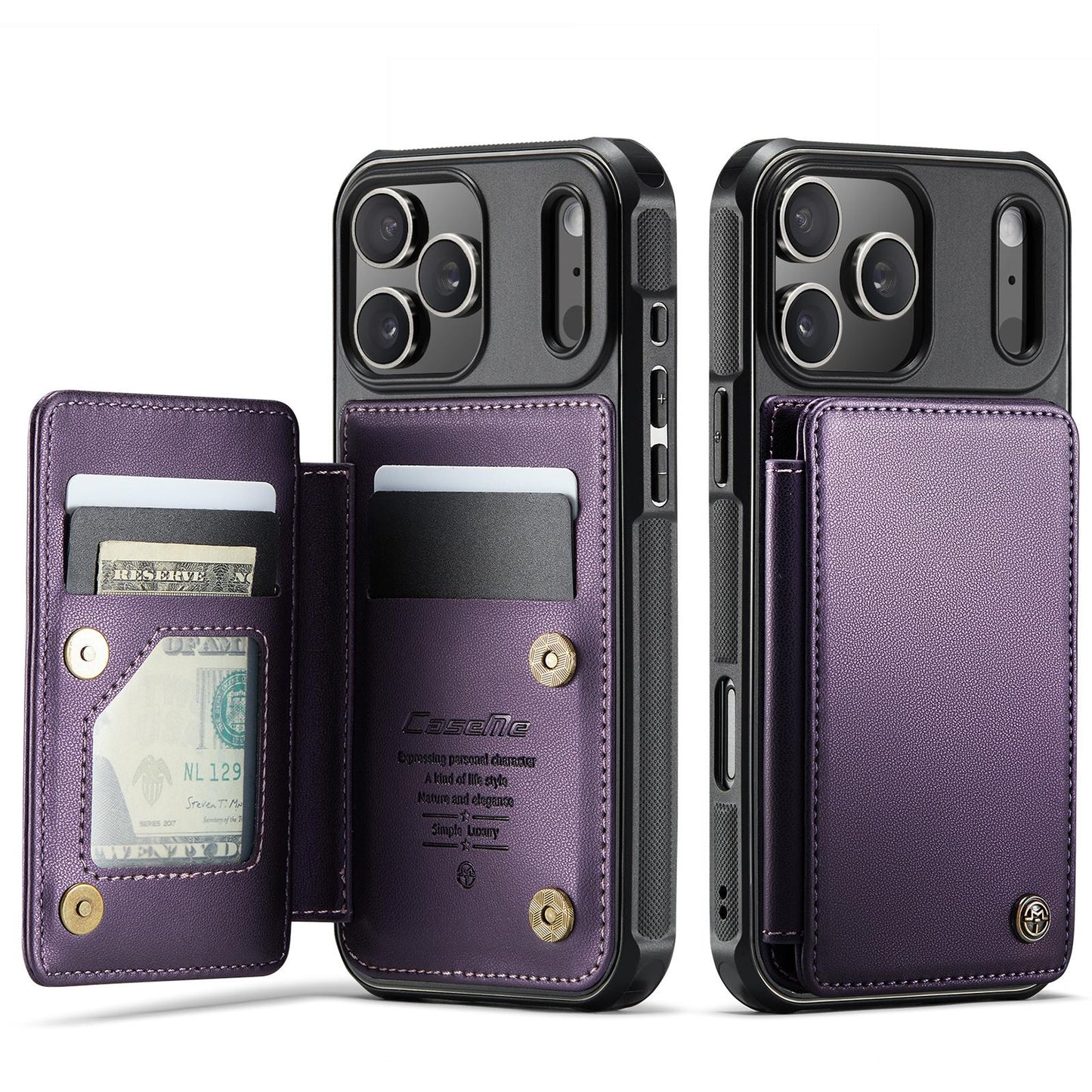 Card Slots Holder Phone Case For iPhone 17 / 16 / 15 / 14