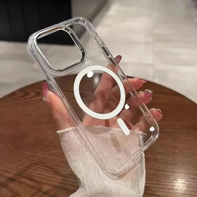 Clear Magsafe Cover for Iphone 16 15 14