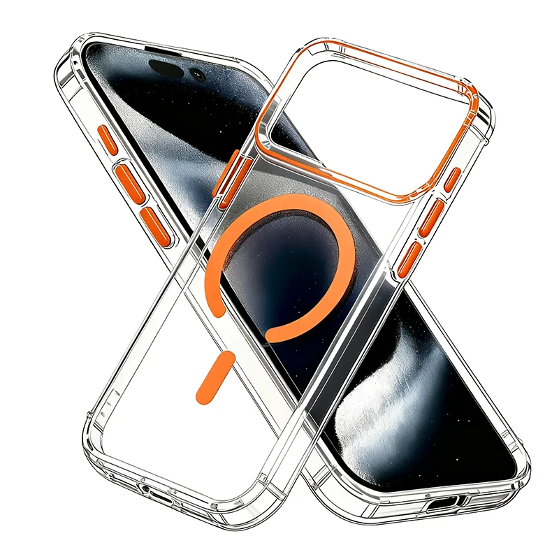 Ultra Slim Luxury Magnetic Shockproof Phone For Magsafe Phone Case For iPhone 17 / 16 / 15 / 14