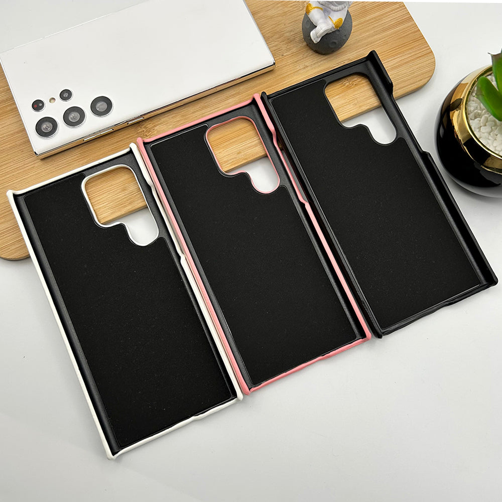 Luxury PRD Leather Case for Samsung Galaxy S22-S26 Series