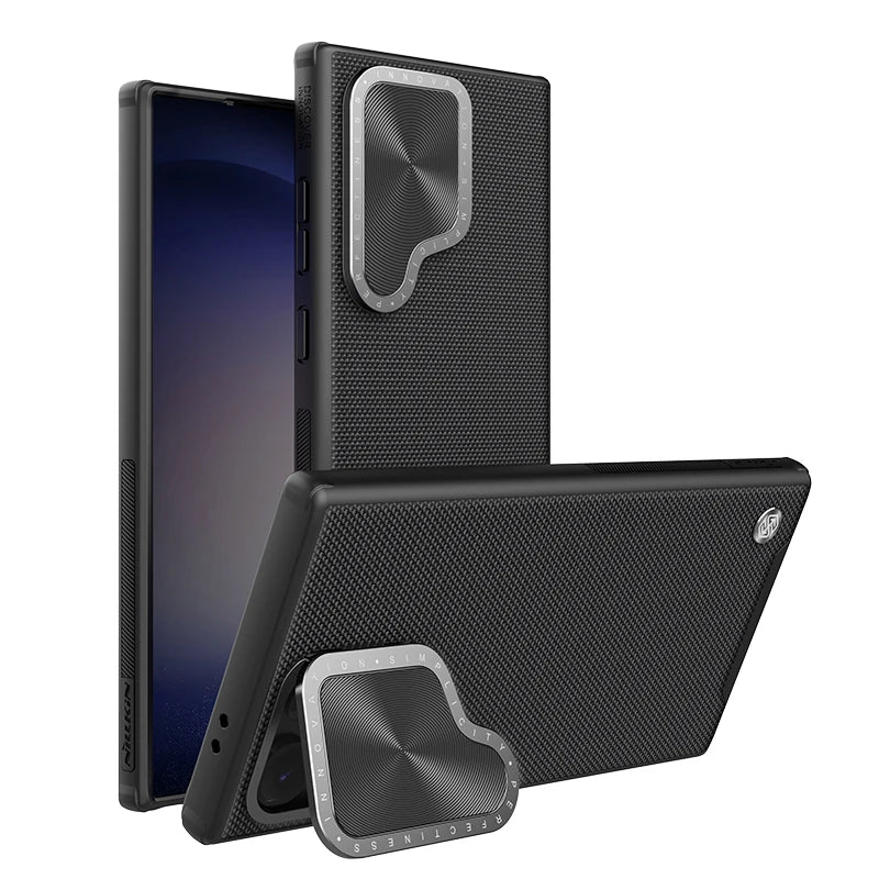 Magsafe Case Nillkin Textured Nylon Fiber Magnetic CaseFor Samsung S24 Series