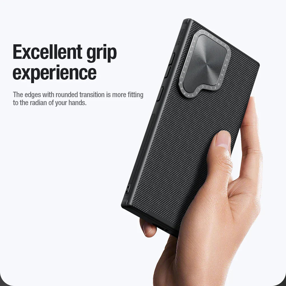 Magsafe Case Nillkin Textured Nylon Fiber Magnetic CaseFor Samsung S24 Series
