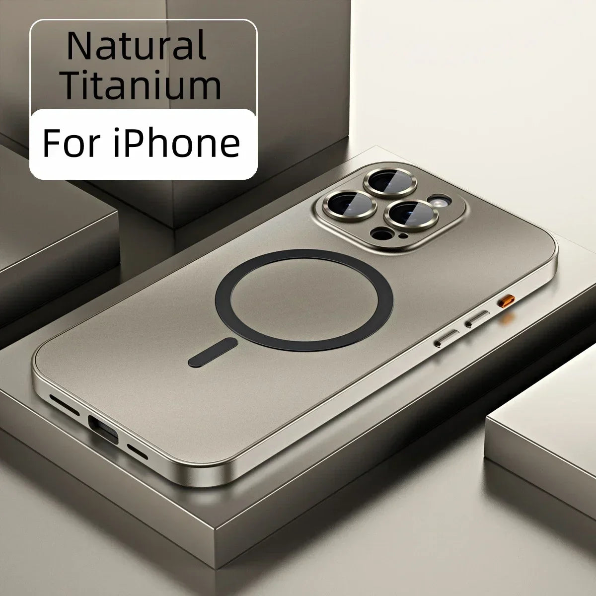 Aluminum Metal MagSafe Case For iPhone 16 15 14