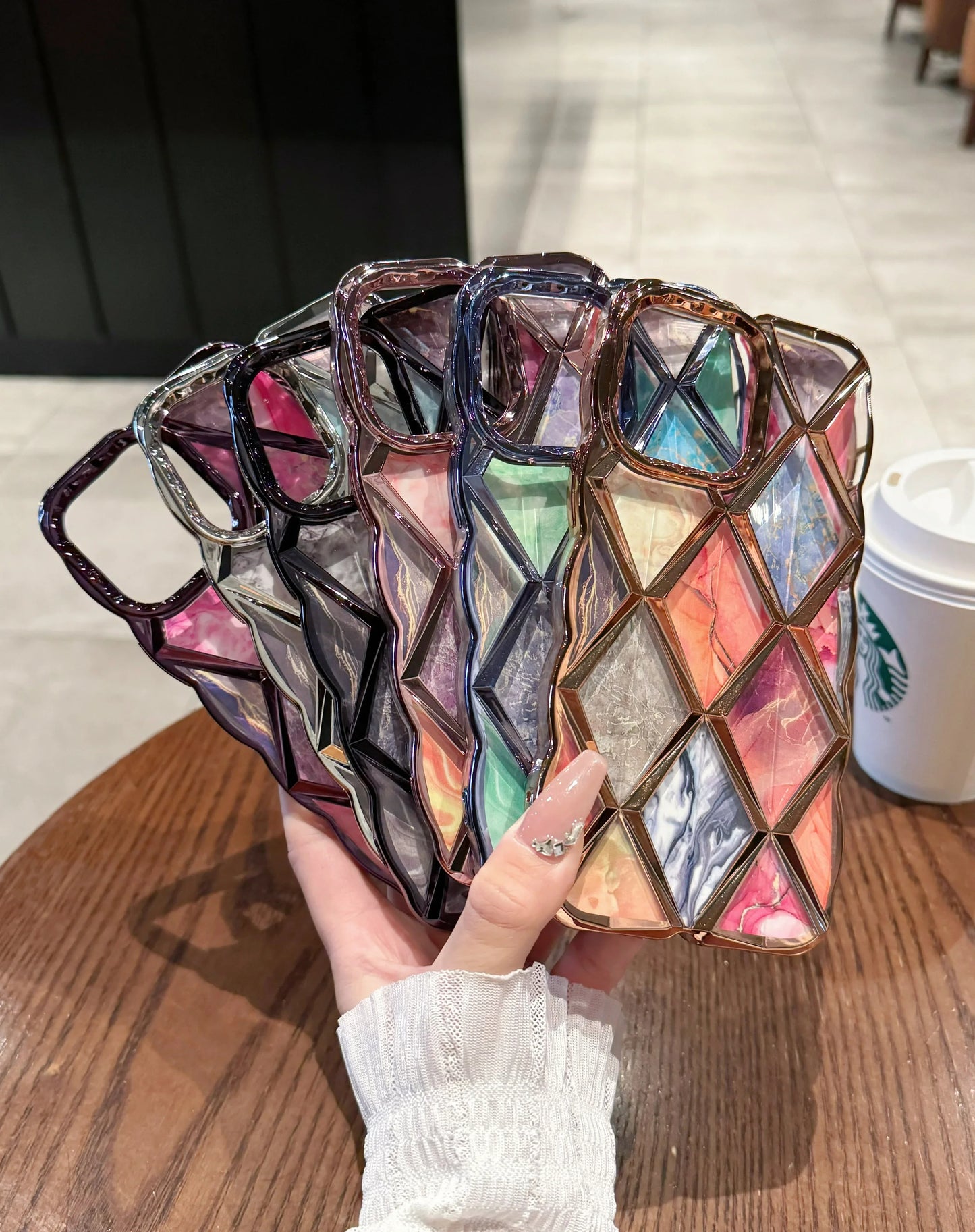 LUXURY ELECTROPLATE SILICONE CASE FOR 16 15 14 13