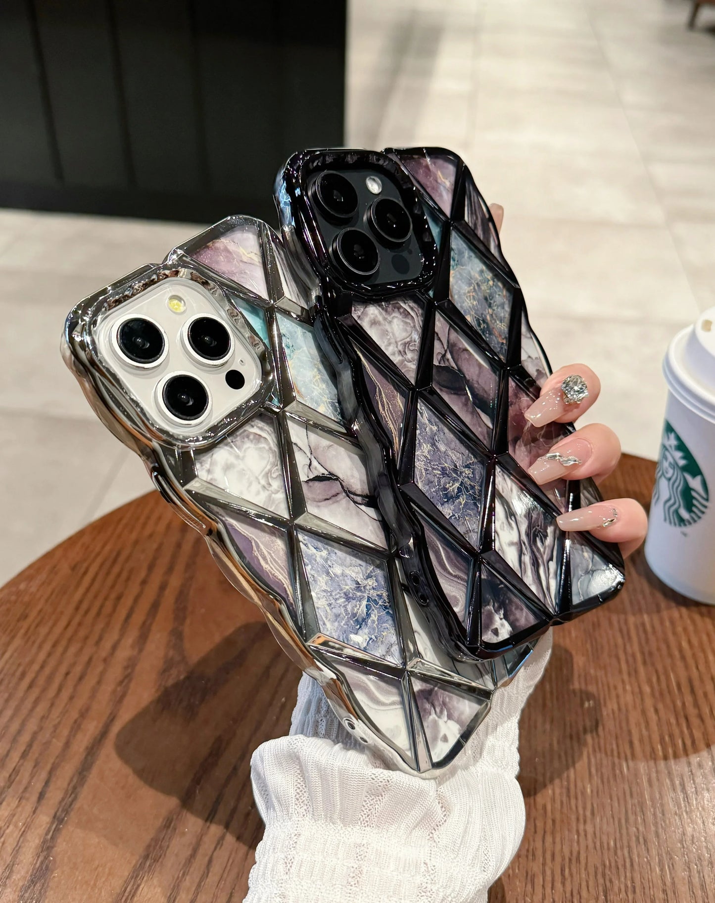 LUXURY ELECTROPLATE SILICONE CASE FOR 16 15 14 13