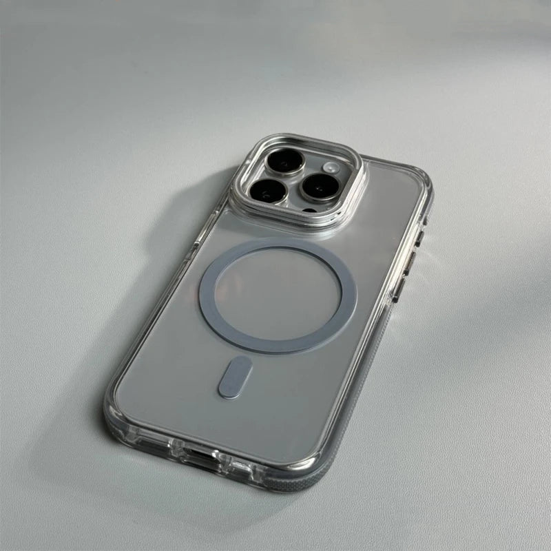 Magsafe Invisible Stand Phone Case For iPhone 16 / 15 / 14