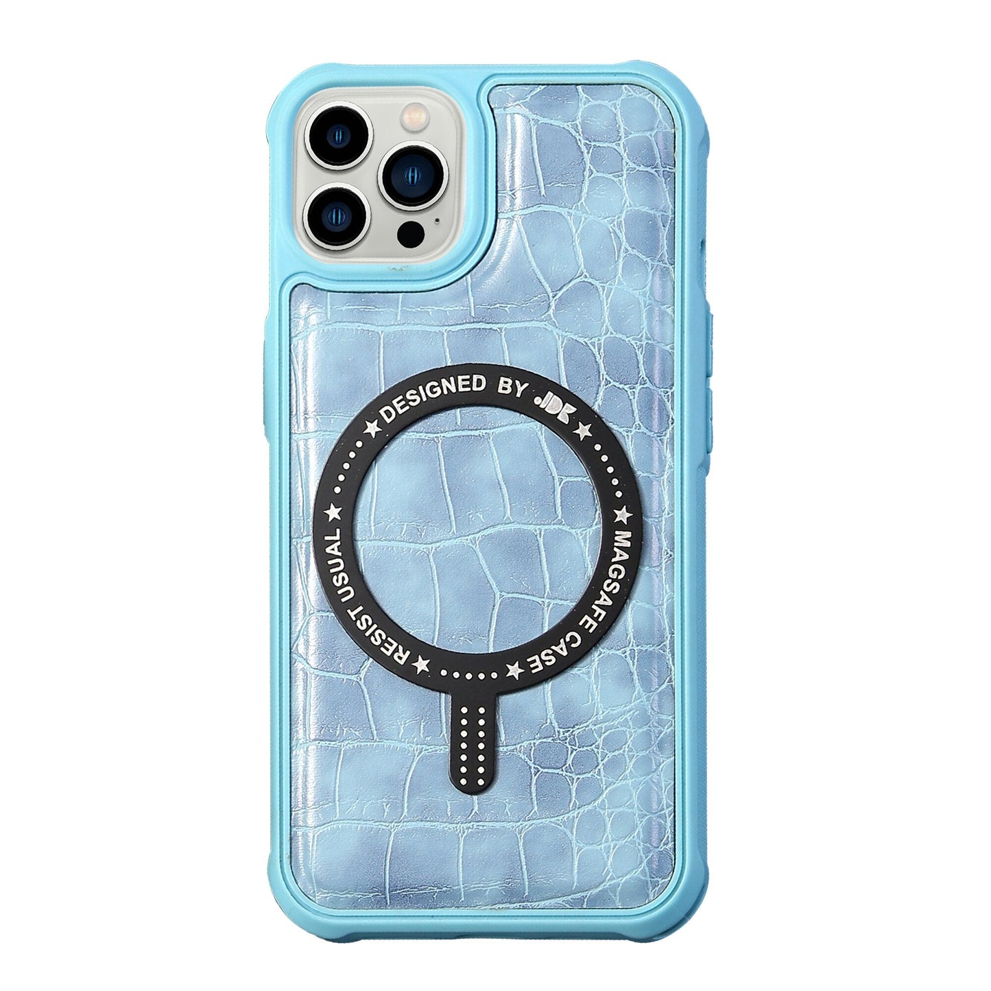 Magnetic Leather Case For iPhone 14 13 12 series - theroxymob