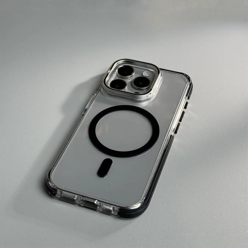 Magsafe Invisible Stand Phone Case For iPhone 16 / 15 / 14