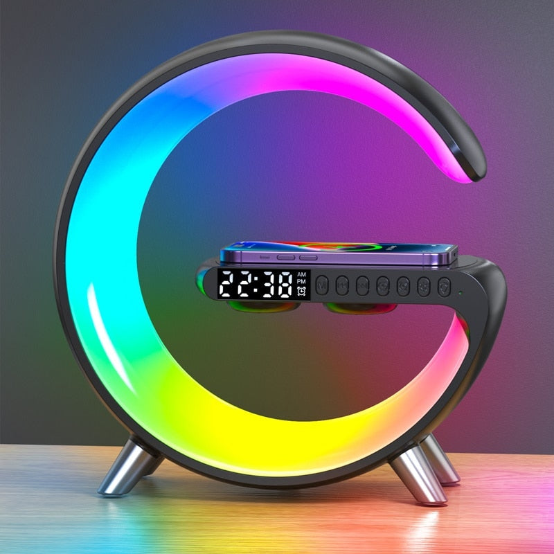 Multifunctional Wireless Charger Speaker for Iphone / Samsung - theroxymob