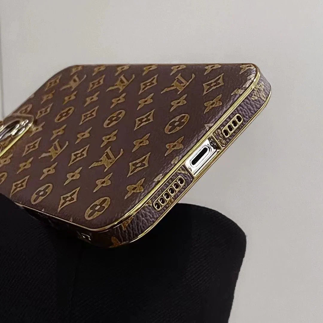 BROWN COLOR PHONE CASE FOR IPHONE