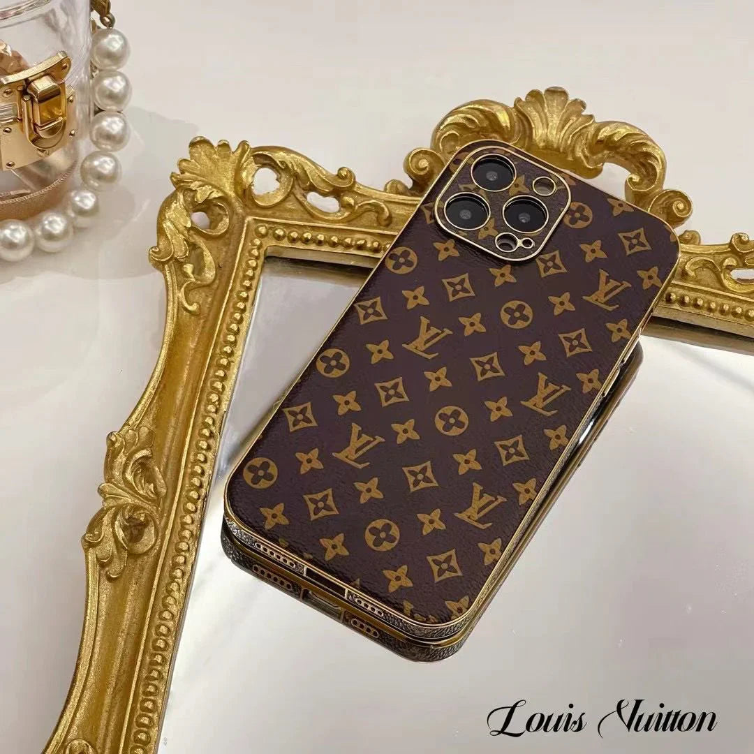 BROWN COLOR PHONE CASE FOR IPHONE