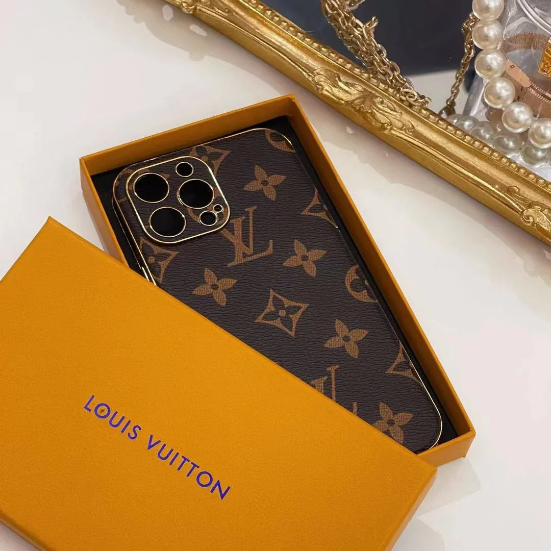 BROWN COLOR PHONE CASE FOR IPHONE