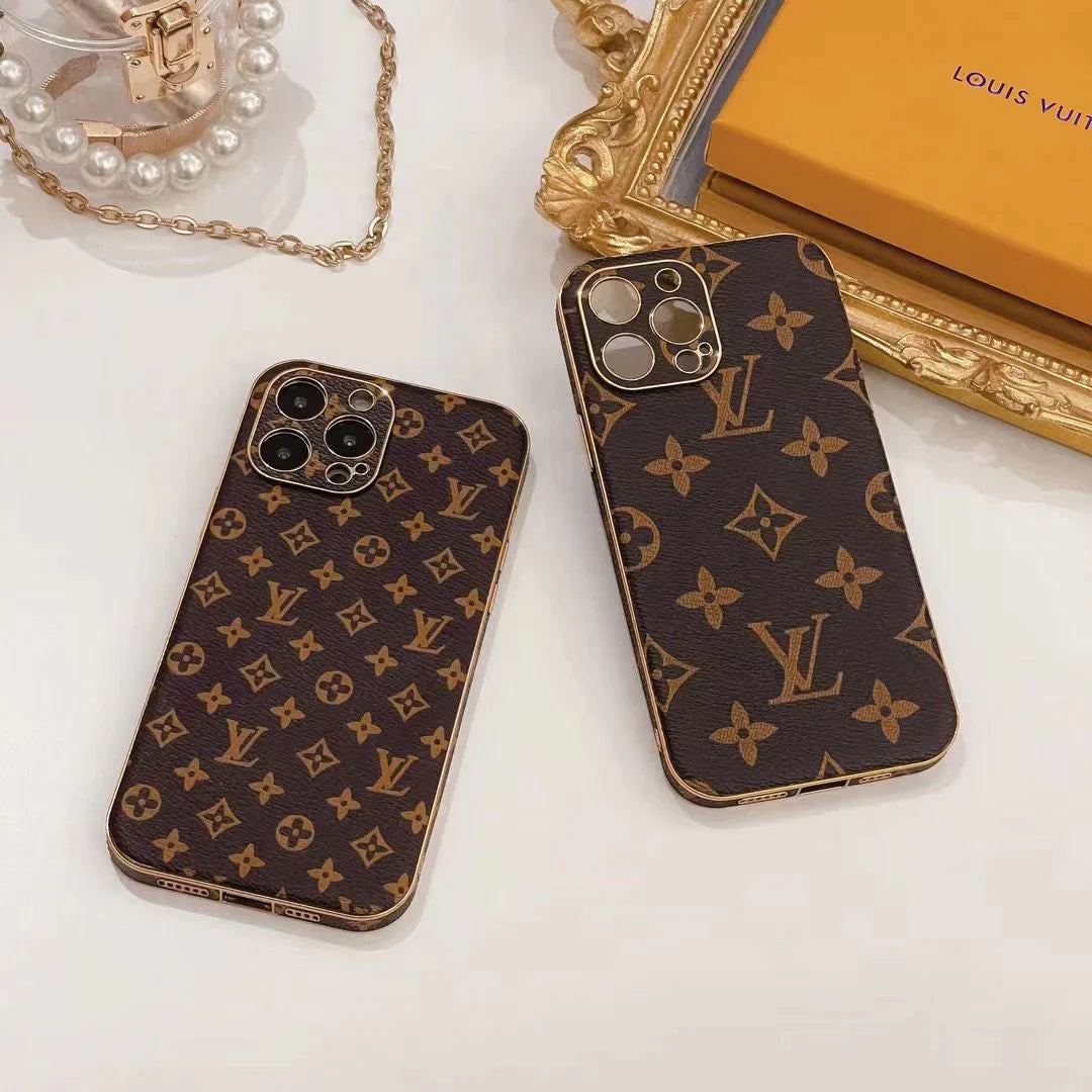 BROWN COLOR PHONE CASE FOR IPHONE