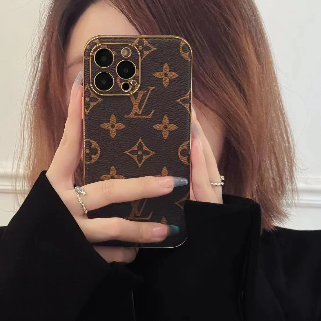 BROWN COLOR PHONE CASE FOR IPHONE