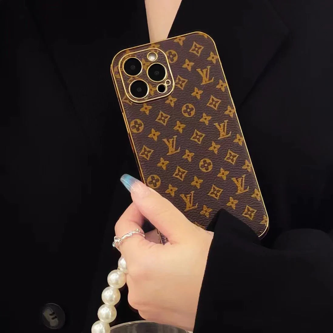 BROWN COLOR PHONE CASE FOR IPHONE
