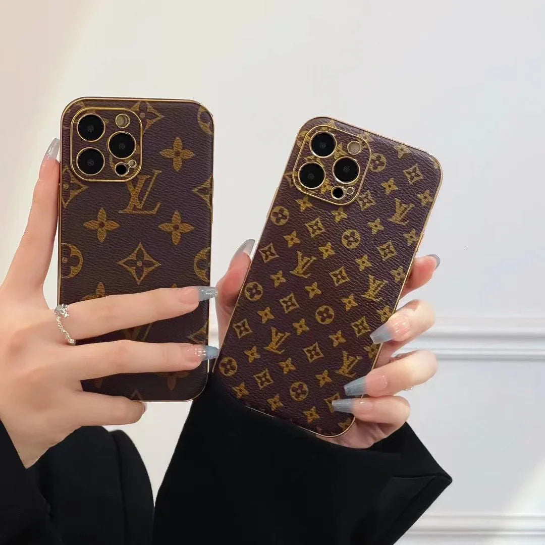 BROWN COLOR PHONE CASE FOR IPHONE